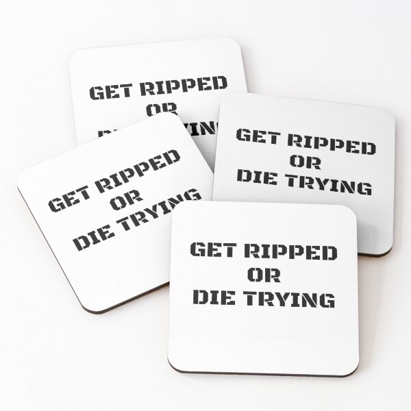 Item preview, Get ripped or die trying designed and sold by InputVSOutput.