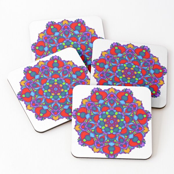 Item preview, The Red Summer Mandala designed and sold by Emmct127.