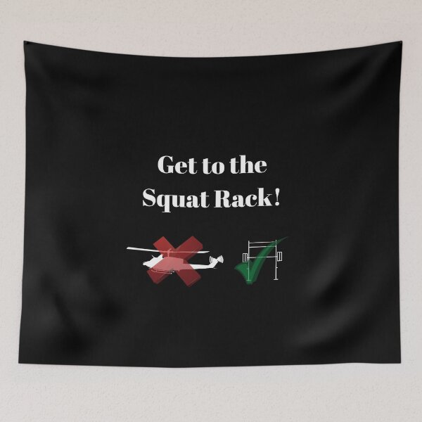 Item preview, Get to the Squat Rack designed and sold by InputVSOutput.