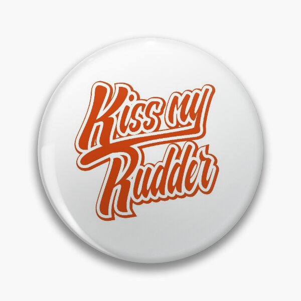 Item preview, Kiss my Rudder Red designed and sold by rustyredbubble.