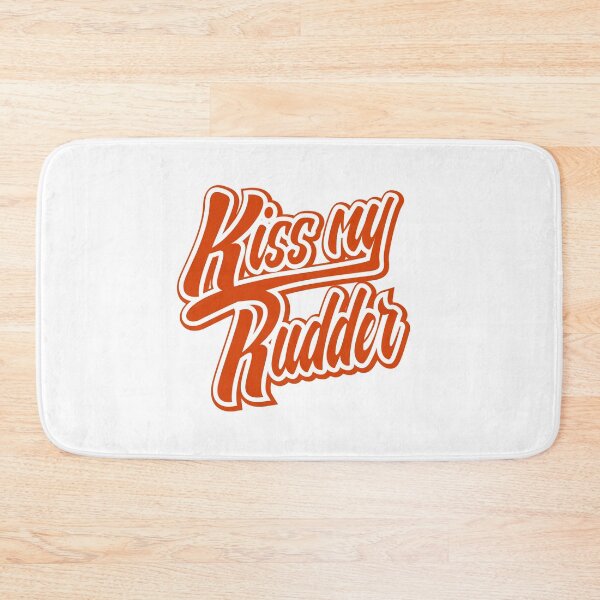 Item preview, Kiss my Rudder Red designed and sold by rustyredbubble.