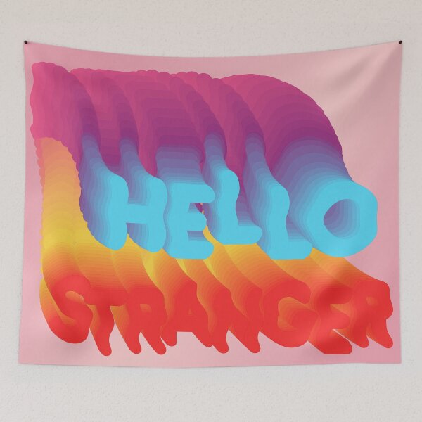 Item preview, Hello Stranger! designed and sold by artsicastudio.