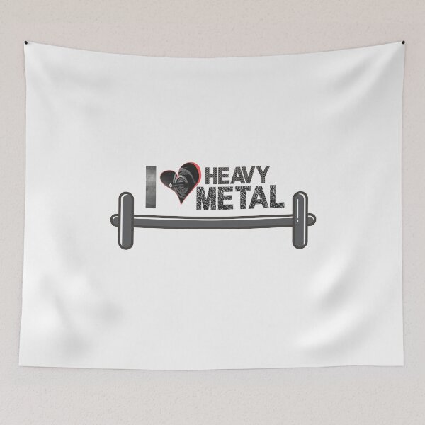Item preview, I love heavy metal designed and sold by InputVSOutput.