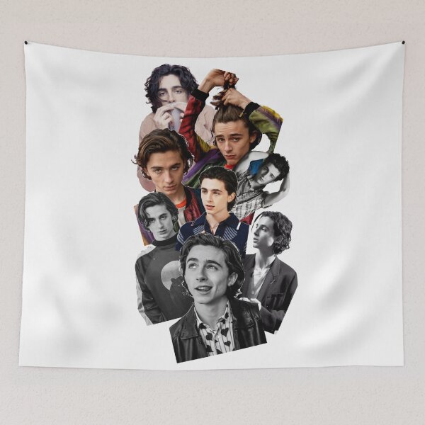 Item preview, Timothee Chalamet picture collage designed and sold by kaylacraft3.