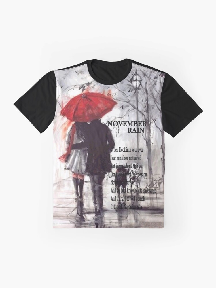 "November Rain" Tshirt by Vienna15 Redbubble