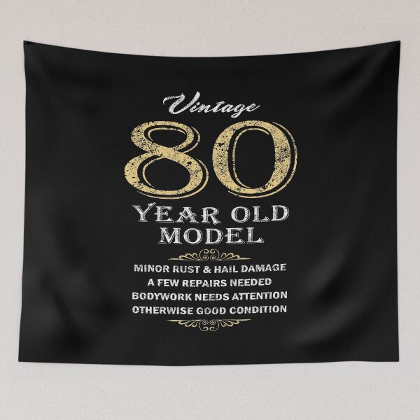 Item preview, 80th Birthday - Funny gift idea designed and sold by HobzyMerch.