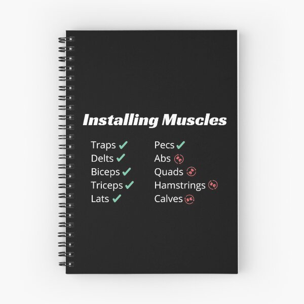 Item preview, Installing Muscles! designed and sold by InputVSOutput.