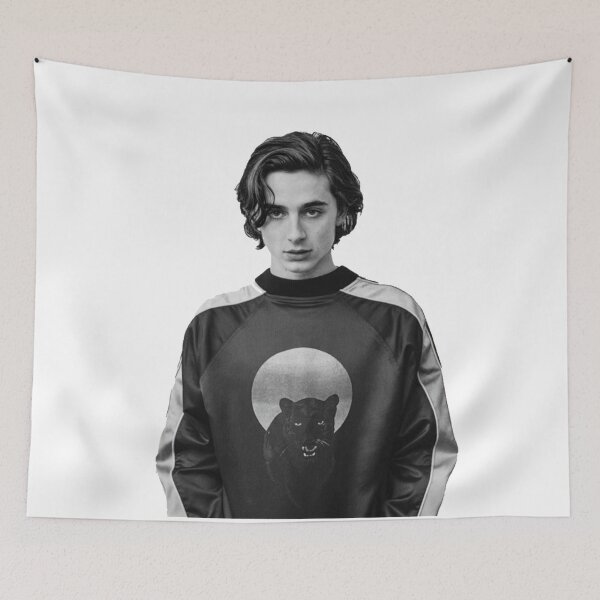 Item preview, Timothee Chalamet black and white designed and sold by kaylacraft3.