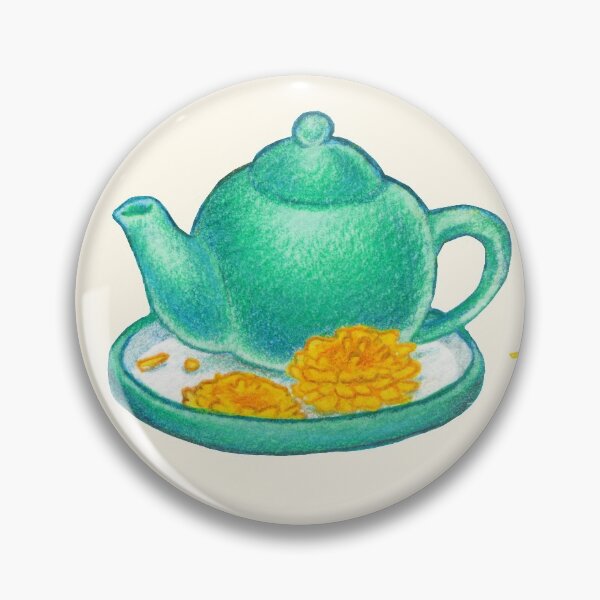 Item preview, Teapot and Flowers designed and sold by comfykindness.