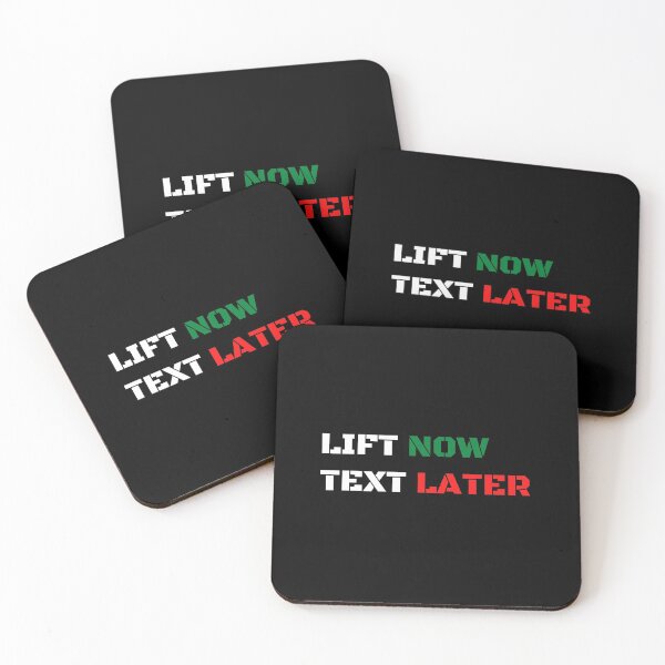 Item preview, Lift now, text later designed and sold by InputVSOutput.