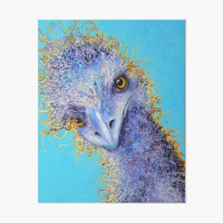 Blue Emu Art Print by Artiart