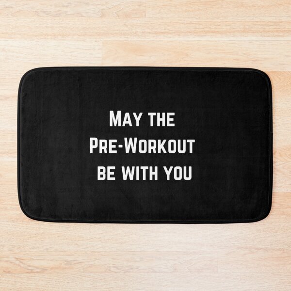 Item preview, May the Pre-Workout be with you designed and sold by InputVSOutput.