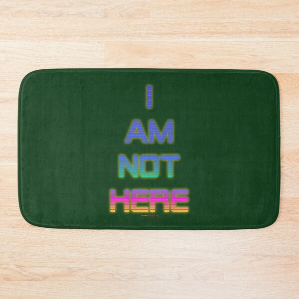 Item preview, I AM NOT HERE T-shirt Design designed and sold by muz2142.