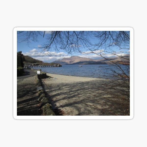 Item preview, Luss Pier & Ben Lomond, Loch Lomond, Scotland designed and sold by MagsWilliamson.