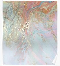 Pastell Marmor #redbubble Poster
