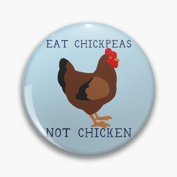 Item preview, Eat Chickpeas Not Chicken designed and sold by comfykindness.