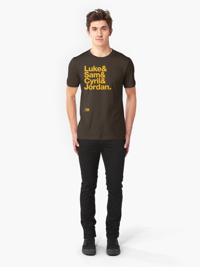 Alternate view of Fab Four: Hawthorn 2015 Slim Fit T-Shirt