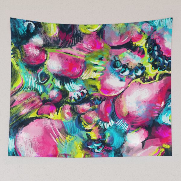 Item preview, Abstract Watermelon Blobs designed and sold by Art of Luba.