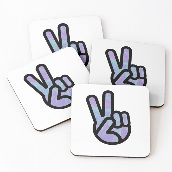 Item preview, Peace sign purple tie-dye  designed and sold by FaCurls.