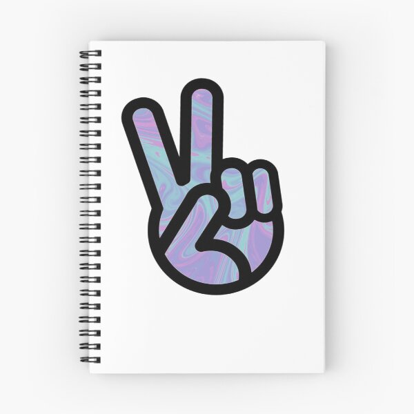 Item preview, Peace sign purple tie-dye  designed and sold by FaCurls.