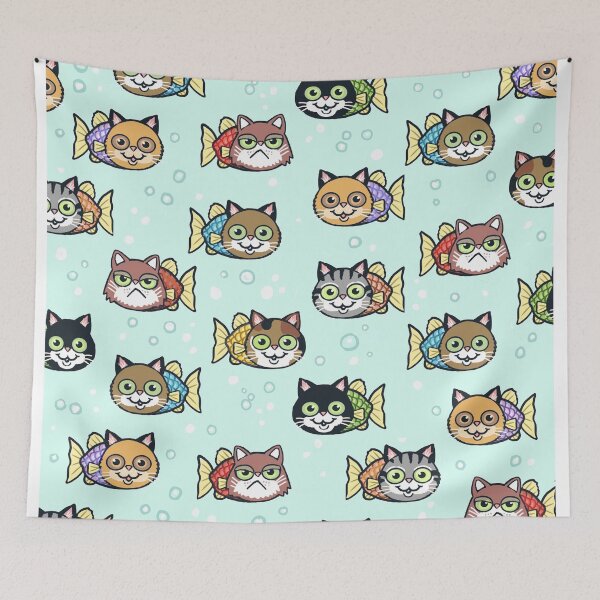 Item preview, Cat Mermaid designed and sold by Steve Sack.