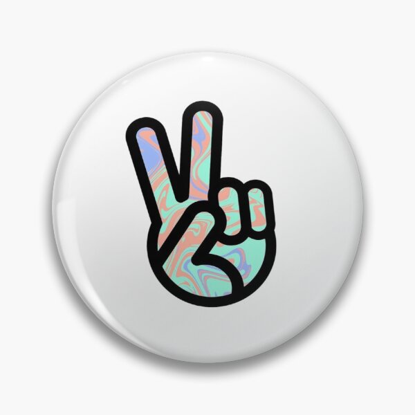 Item preview, Peace sign purple tie-dye  designed and sold by FaCurls.