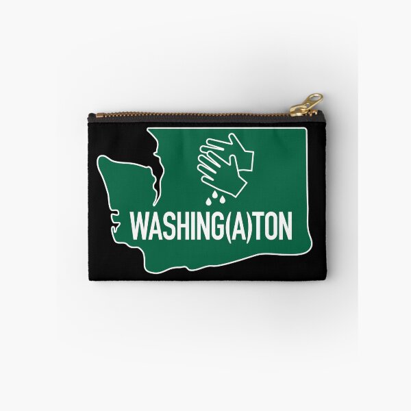 Item preview, WASHING(A)TON Funny Washington State, Washing Hands With Soap Funny Seattle Graphic designed and sold by anivas.