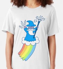 Rainbow Wizard Slim Fit T-Shirt