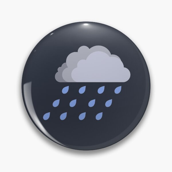 Item preview, Rain Cloud Symbol designed and sold by Zeeph.