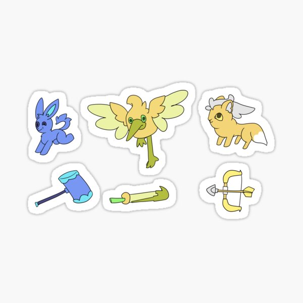 Burst Strikers Sheet Sticker
