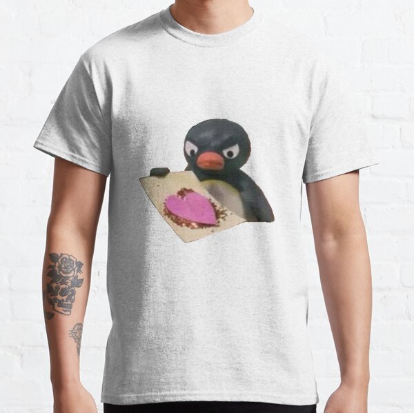 Pingu Herz Stimmung Classic T-Shirt