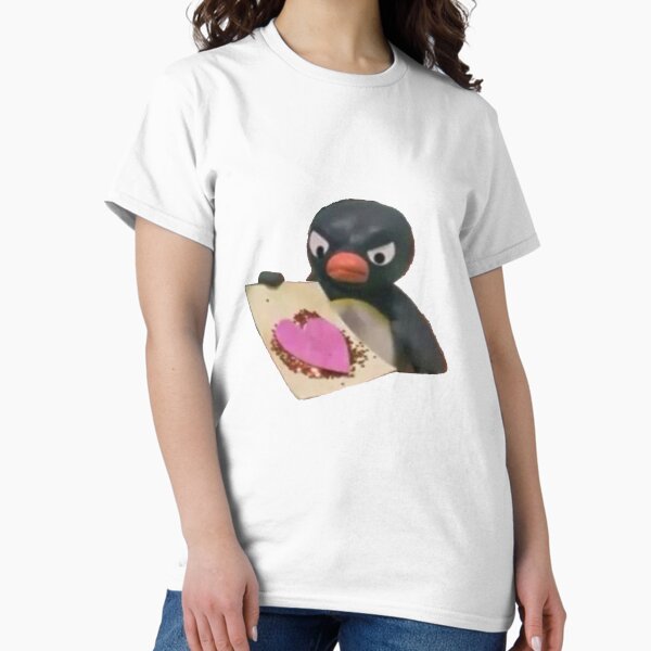 Vista previa del artículo con la obra «Estado de ánimo del corazón de Pingu», diseñado y vendido por meme mami.