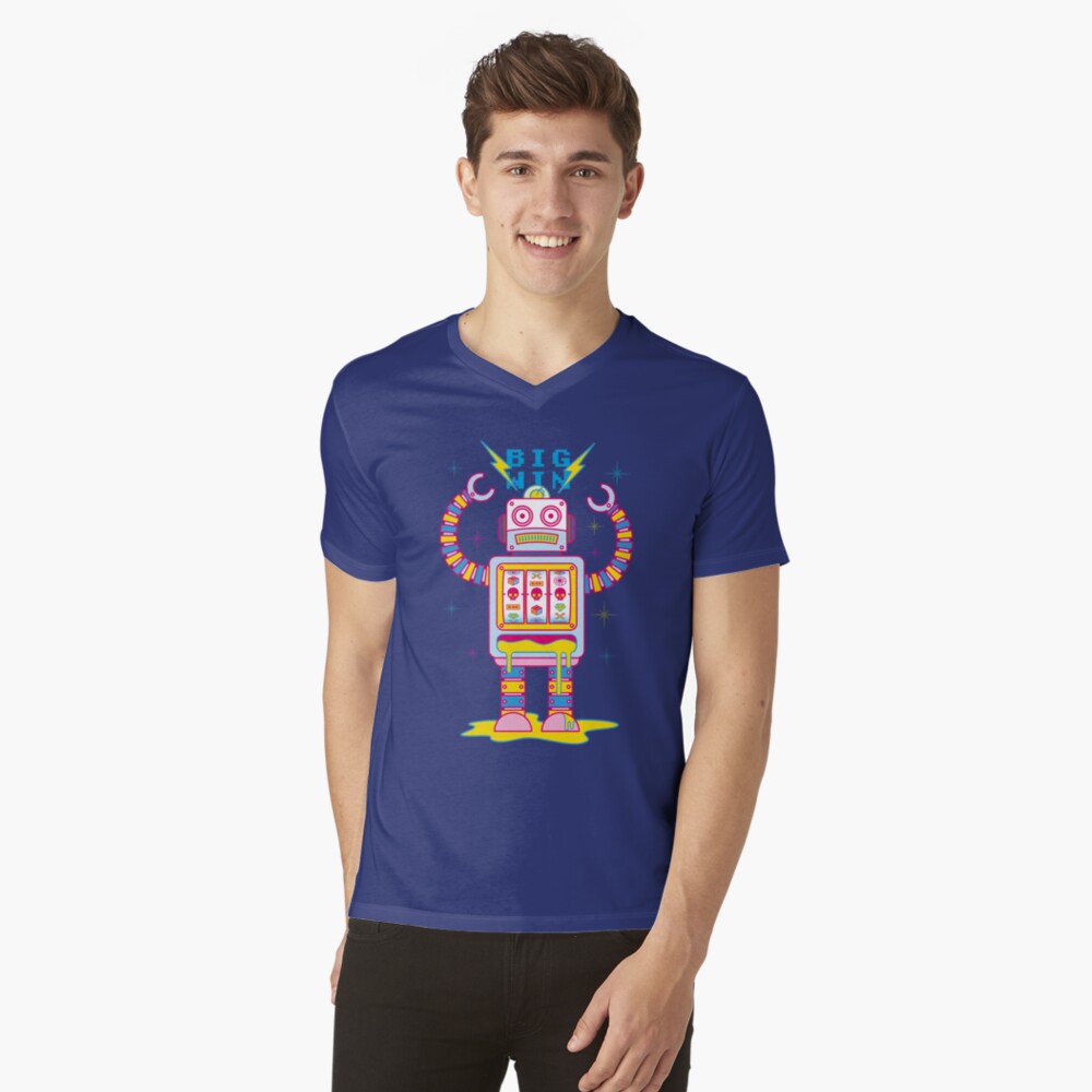 Item preview, V-Neck T-Shirt designed and sold by quick-brown-fox.