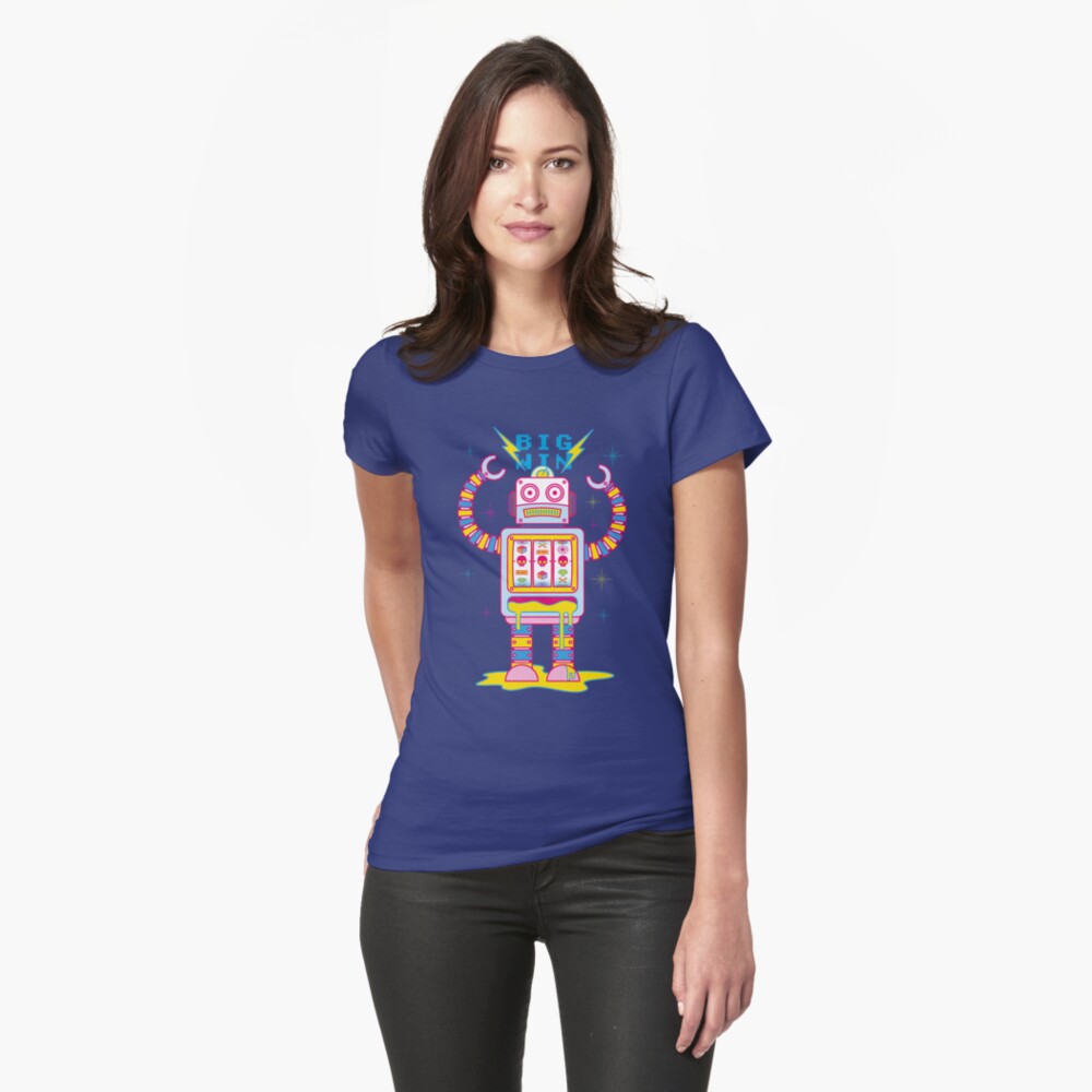 Item preview, Fitted T-Shirt designed and sold by quick-brown-fox.