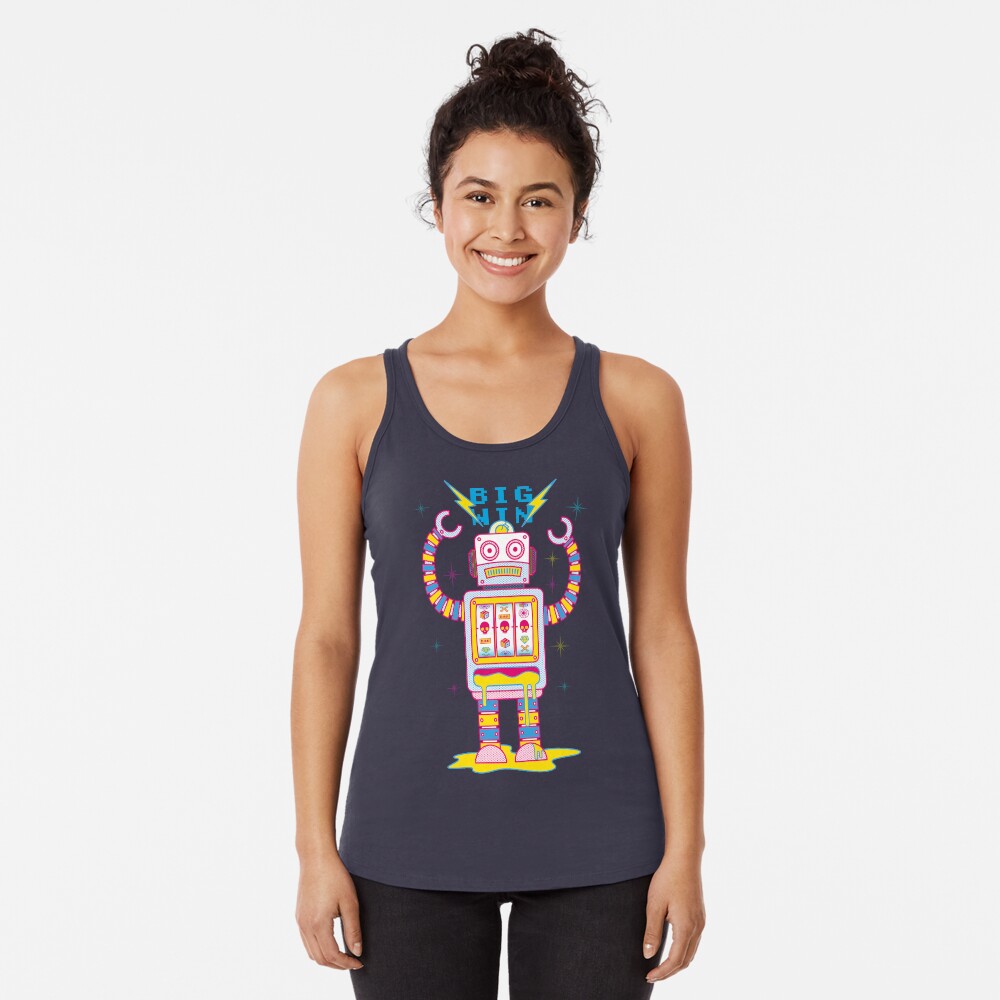 Item preview, Racerback Tank Top designed and sold by quick-brown-fox.