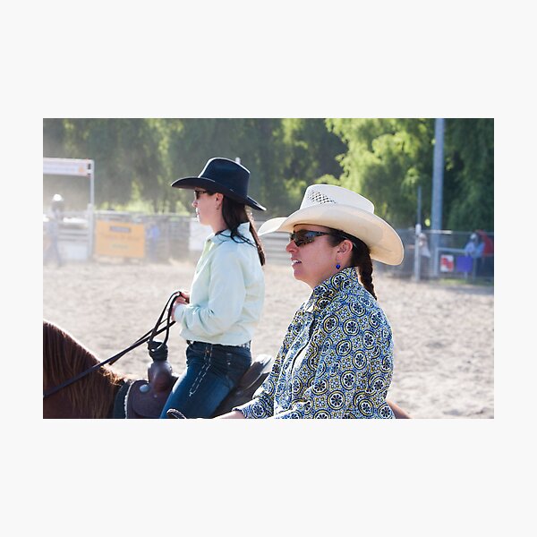 Moruya Rodeo New Years Day 2012 Photographic Print