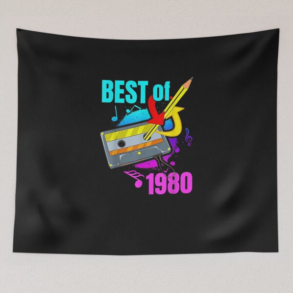 Item preview, 40th Birthday Best Of 1980 Retro 80s 40 Year Old Gift designed and sold by iBestSellings.