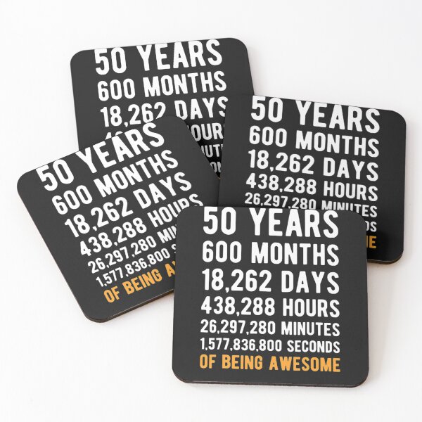 Item preview, 50.o regalo de cumpleaños 50 años 600 meses de edad Ser impresionante designed and sold by iBestSellings.