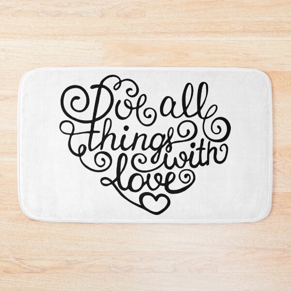 Item preview, Do All Things With Love designed and sold by 66Design.