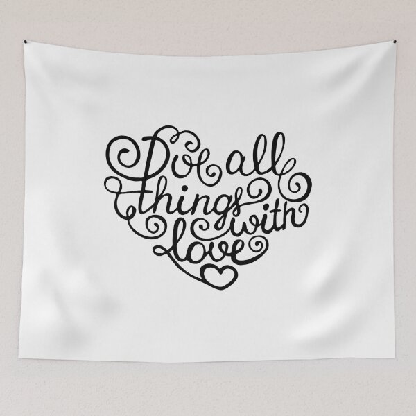 Item preview, Do All Things With Love designed and sold by 66Design.