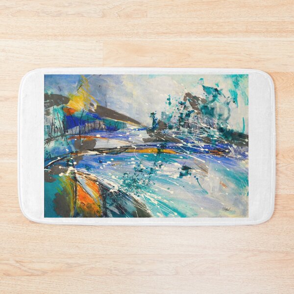 Item preview, island dreaming modern abstract designed and sold by Chris Hobel.