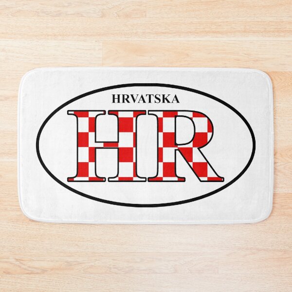 Item preview, Croatia Car Sticker HR Hrvatska designed and sold by Velered Designs ⚜️.