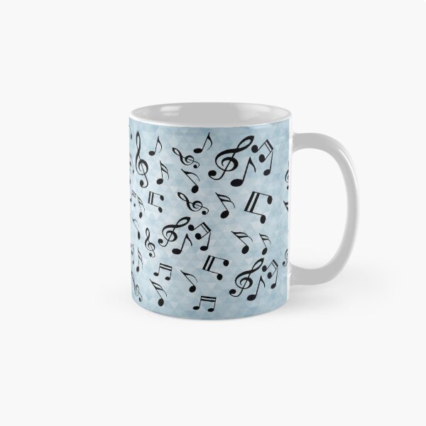 Item preview, Musical Notes Pyramid Blue Print  designed and sold by sagar96.