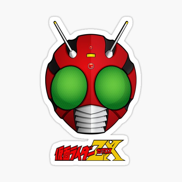 Kamen Rider ZX Masked Rider Sticker by Kyz Bubble