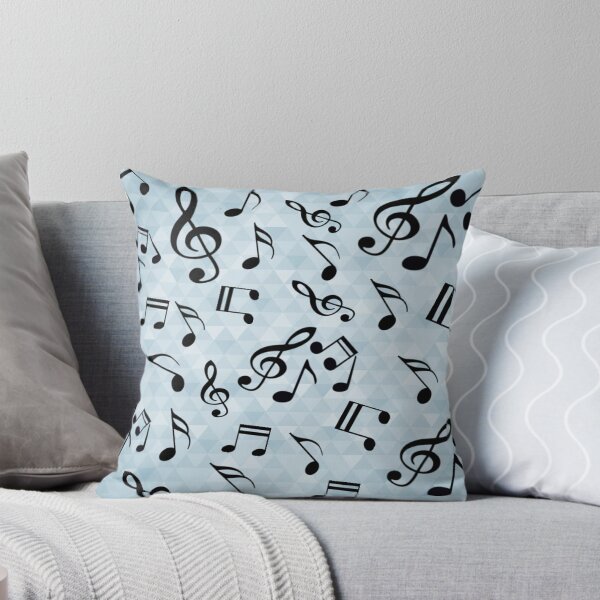 Item preview, Musical Notes Pyramid Blue Print designed and sold by sagar96.