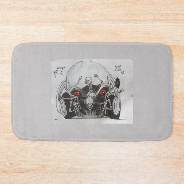 Item preview, Skelton DJ in Motion. designed and sold by AlchemistArtist.