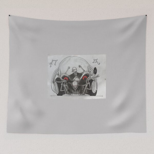 Item preview, Skelton DJ in Motion. designed and sold by AlchemistArtist.