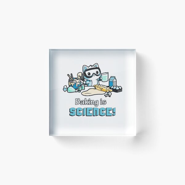 Item preview, Cute Chef: Baking is Science designed and sold by Lokoz.
