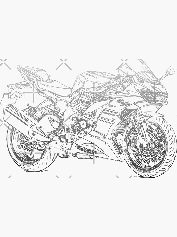 Zx6r Stickers for Sale | Redbubble