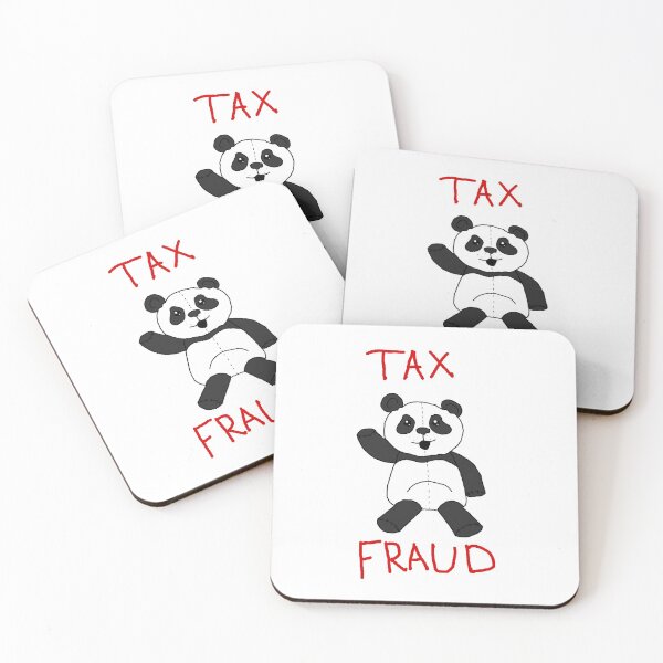 Item preview, Tax Fraud Panda (Caption) designed and sold by DripDealer.